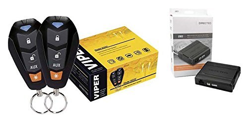 Viper 4105V Remote Car Starters 1-Way with 2 4-Button Remotes Keyless and Directed DB3 XPressKit DEI Databus all Combo Bypass / Door Lock Interface Combo Package