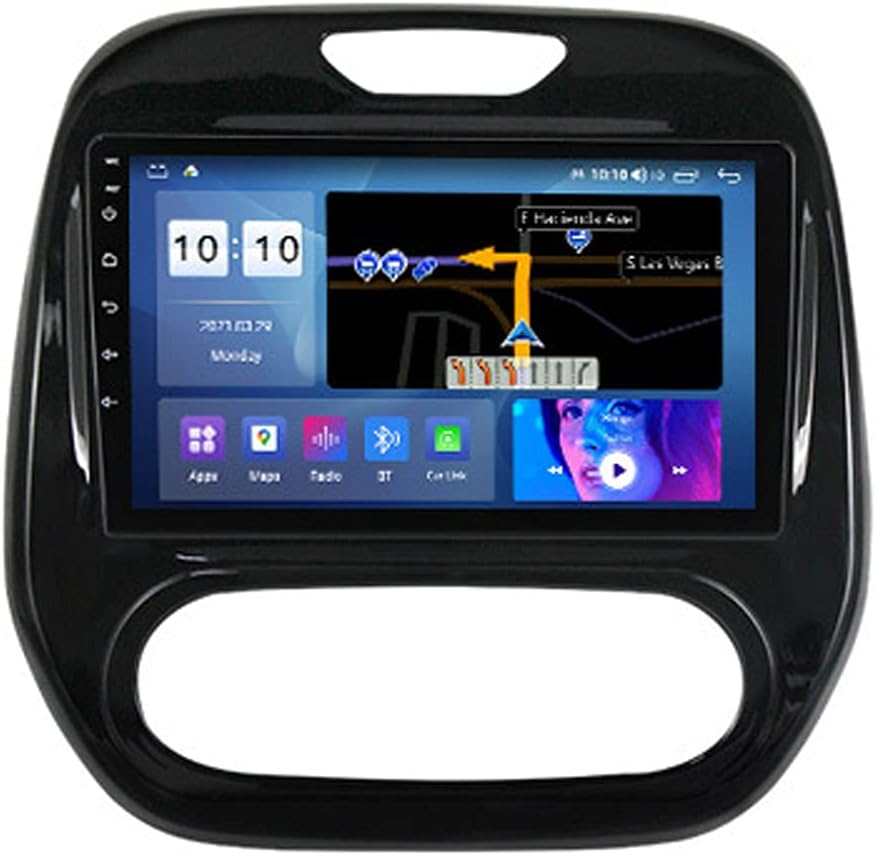 Car Radio Video Multimedia MP5 Player with Rear Camera Support Carplay DSP Mirror Link Steering Wheel Control DSP for Renault Kaptur Captur (Manual) 2016-2019 Car Stereo