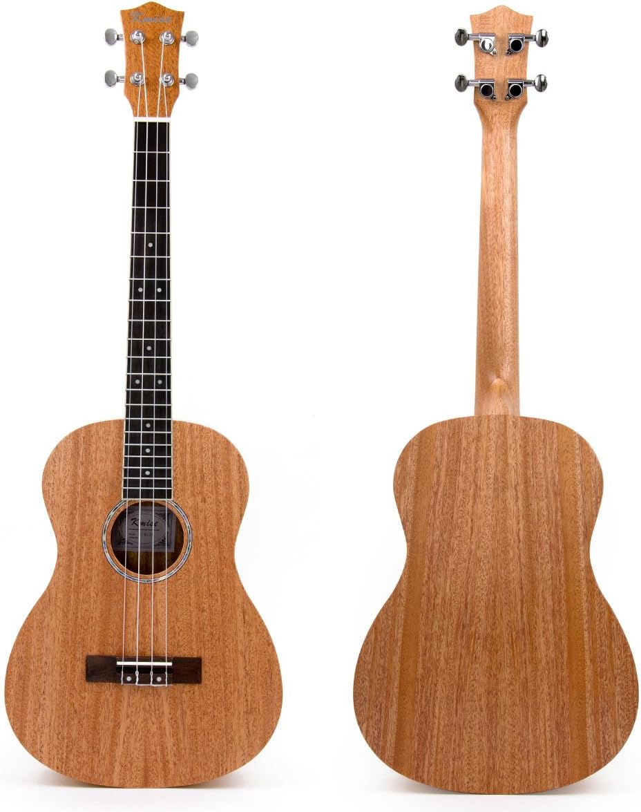 Kmise Baritone Ukulele 30 Inch Mahogany Ukelele 4 String Hawaii Guitar Uke G-C-E-A from Kmise