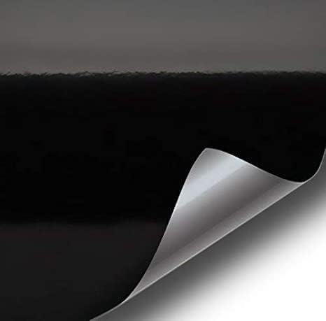 VViViD Black Gloss Automotive Vinyl Wrap Film (25ft x 4.9ft)