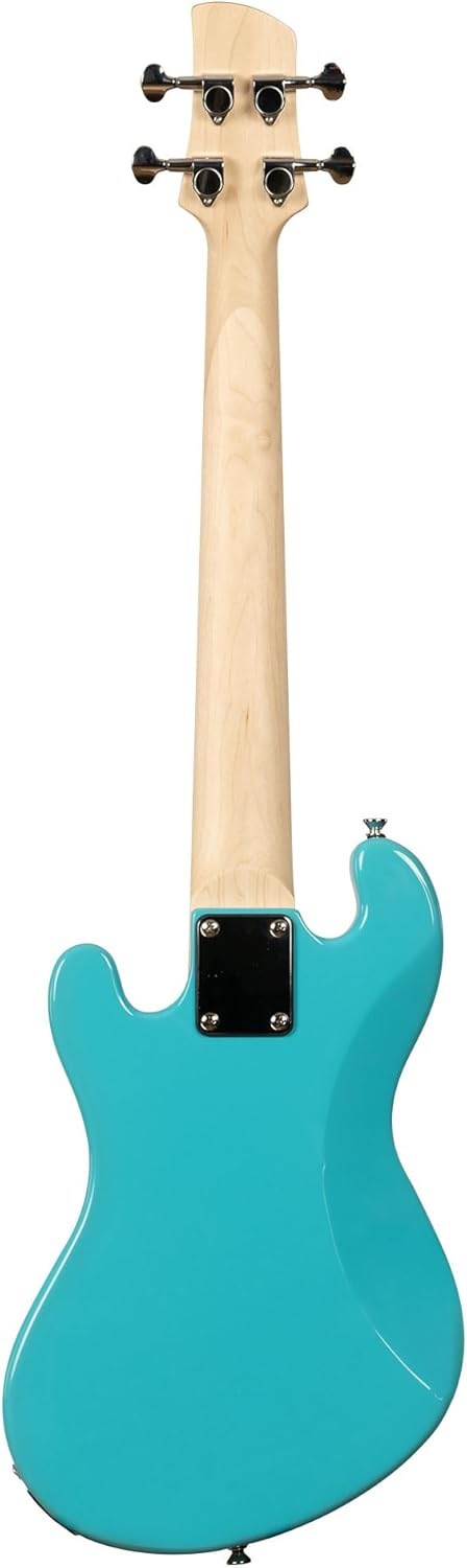 Solid Body 4-String Surf Blue Fretted U-BASS