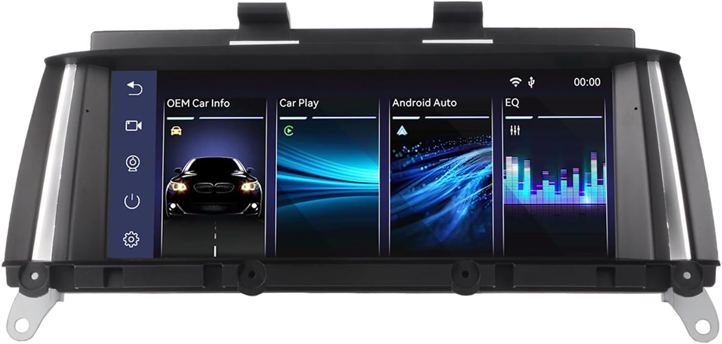 Fast Boot Linux Car Stereo Compatible with BMW X3 X4 Series F25 F26 (2014-2016) NBT iDrive Upgrade |Bluetooth/Wireless CarPlay/Android Auto | Retains OEM Controls