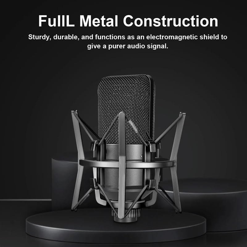 Condenser Microphone Professional Mic for Recording Podcasting Voice Over Streaming Home Studio (Color : D, Size : 26mm) (D 36mm) (D 26mm)