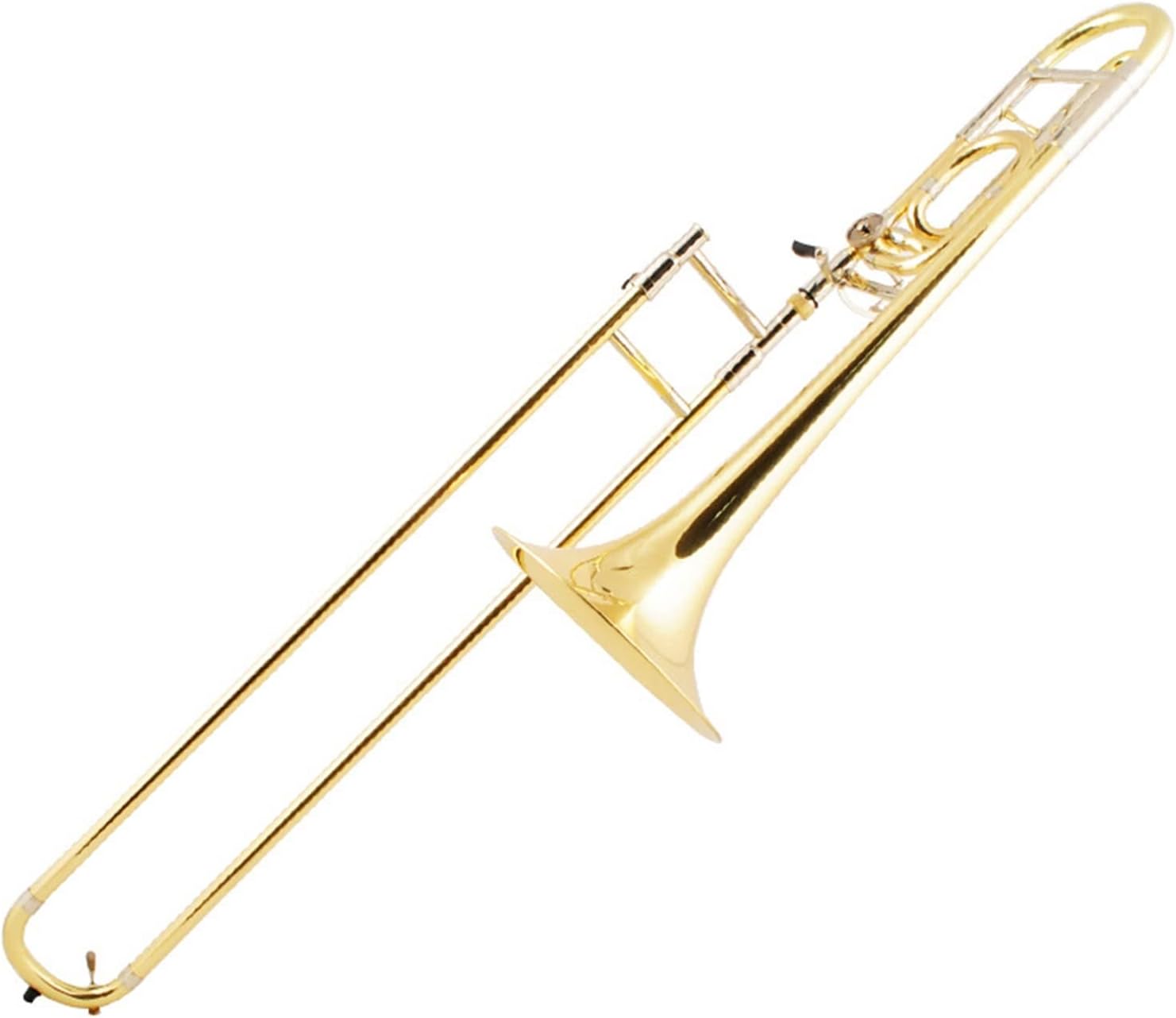 FLFL Student Trombone The Tenor Trombone in B-Flat is Suitable for Beginners to Play The Band Trombone Instrument of The Examination Band