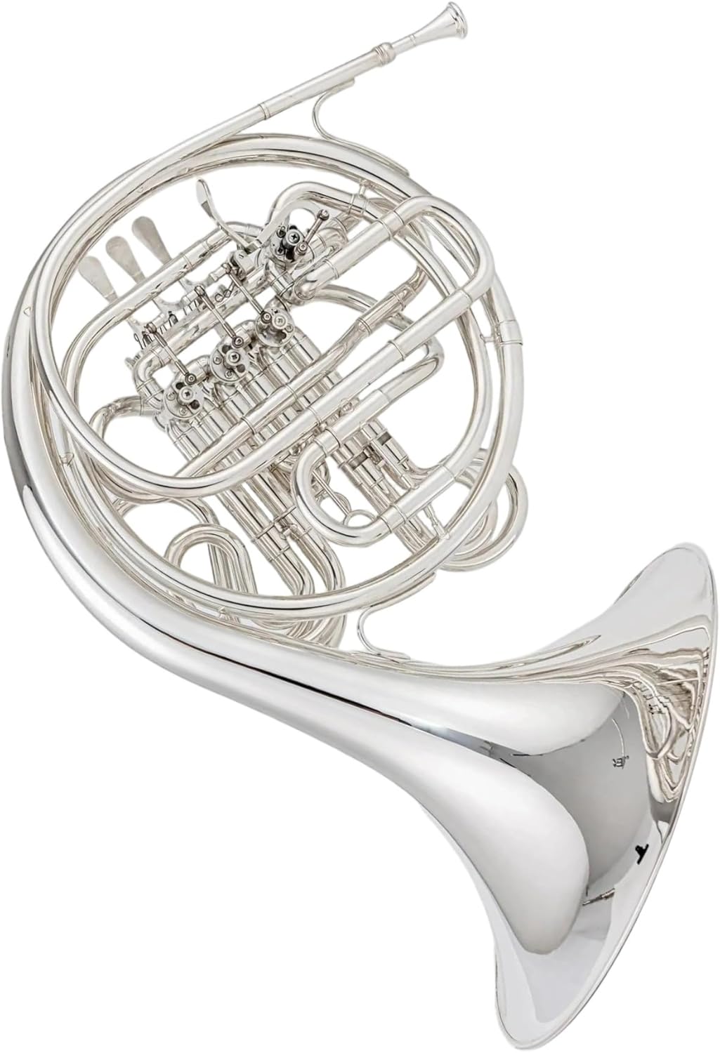 4 Key French Horn French Horn Double 4 Key F Bb Silver With Accessories
