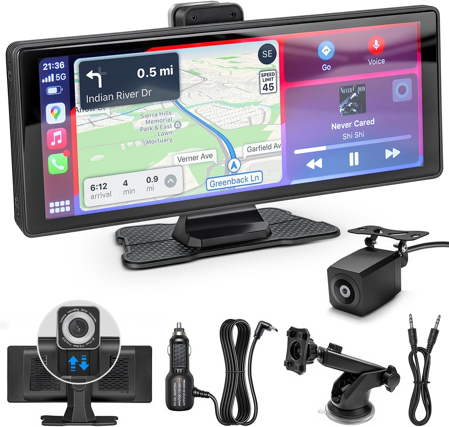 Wireless Carplay Screen for Car 10.26