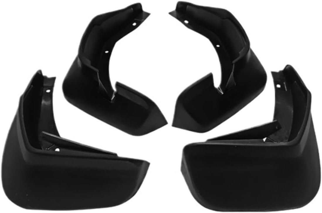 4pcs Mud Flaps Compatible For Honda Fit/Jazz Hatchback 2003 2004 2005 2006 2007 Mudflaps Front Rear Fender Guard Mudguards Car Accessories(Style 2)