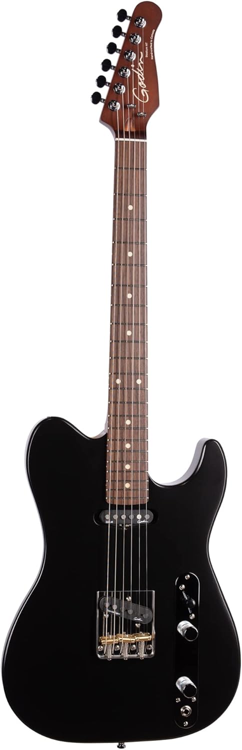 Godin Stadium HT Electric Guitar - Matte Black with Rosewood Fingerboard
