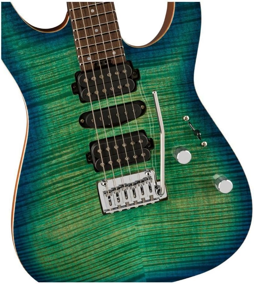 Charvel MJ DK24 HSH 2PT Electric Guitar - Caribbean Burst