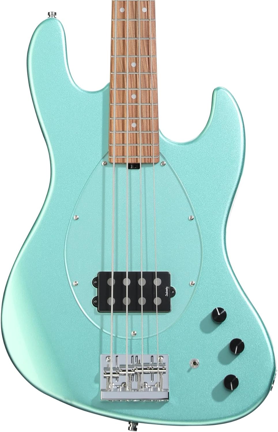 Sadowsky MetroExpress Vintage M Bass Guitar - Sage Green Metallic, Morado Fingerboard