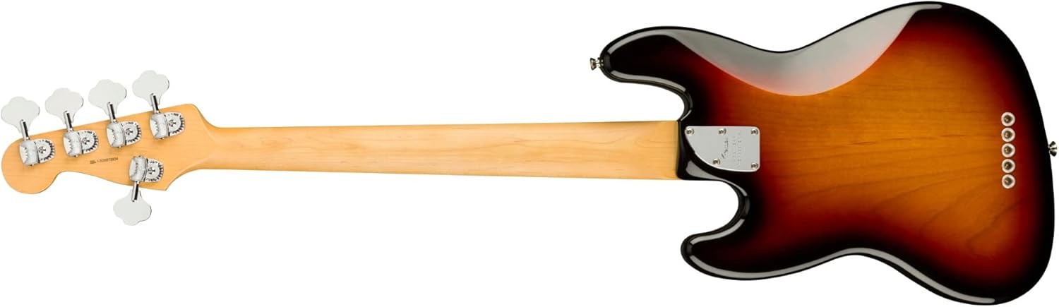 Fender American Professional II 5-String Jazz Bass, 3-Color Sunburst, Rosewood Fingerboard