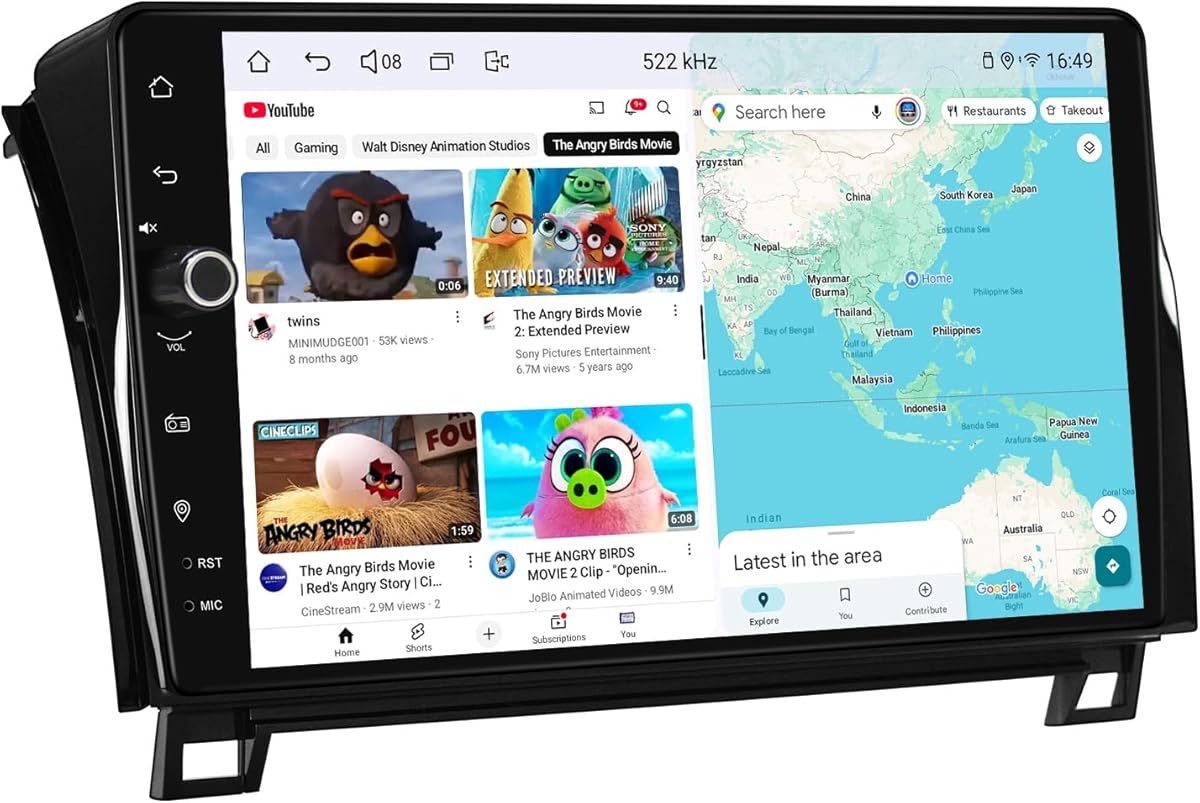 JOYING Car Radio for Toyota Tundra 2007-2013 & Toyota Sequoia 2008-2018 Android 13 Car Stereo 10.1