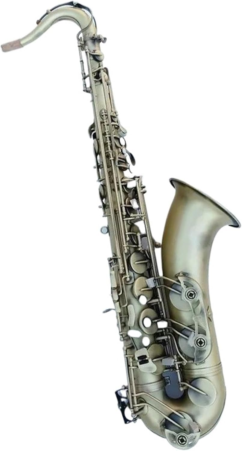 Body Material Brass Tenor Saxophone Antique Copper B Flat Woodwind Instrument With Case Mouthpiece Reeds Neck