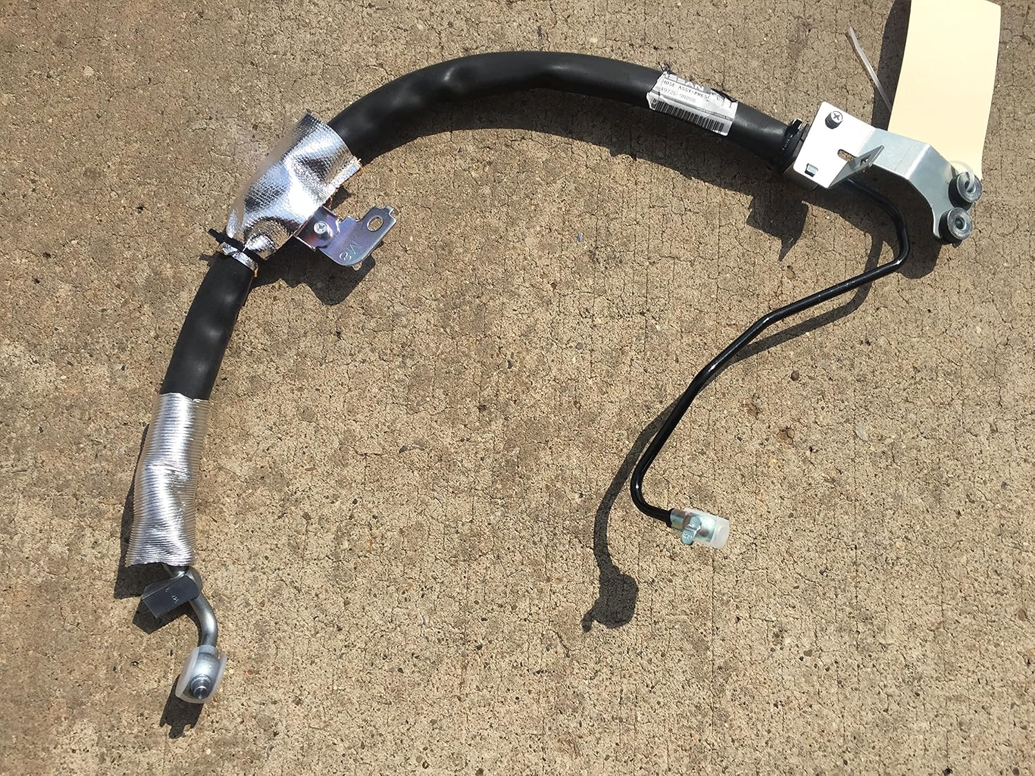 NEW OEM 2009-2014 NISSAN MAXIMA POWER STEERING PRESSURE HOSE/LINE WITH WASHERS