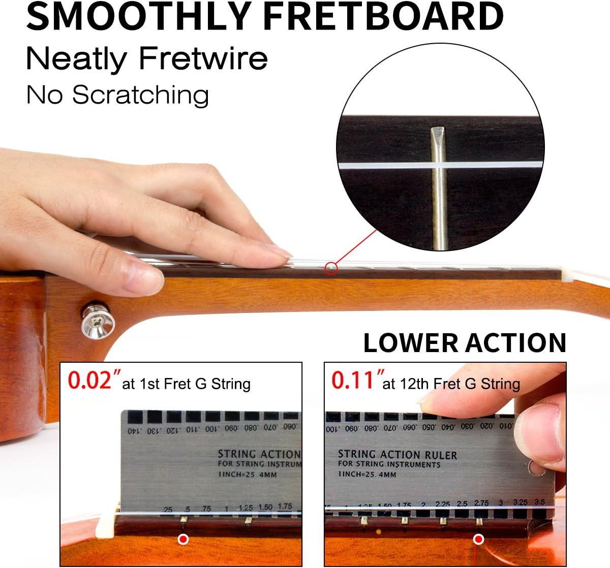 Electric Ukulele, AKLOT Tenor Electric Ukelele 26 Inch Uke with Equalizer Solid Mahogany for Professional Player with Beginner Kit (Gig Bag, Picks, Strap, String, Cleaning Cloth, Starter Manual)