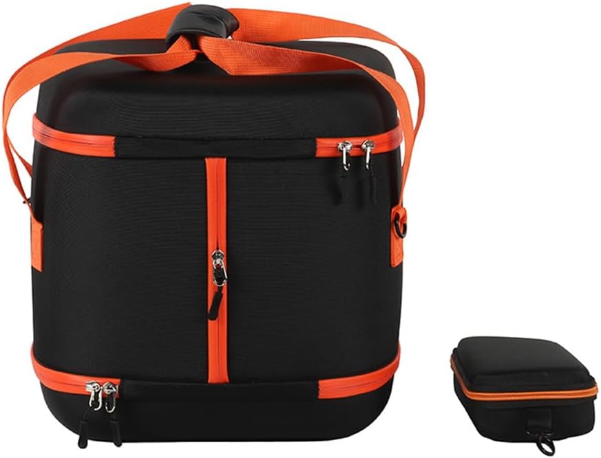 Portable EVA Travel Bag for JBLS Partybox Encore 2 with Mic Case – Durable Anti-Scratch, dustproofs, Shockproof Speaker Carrying Case for Outdoor & Travel