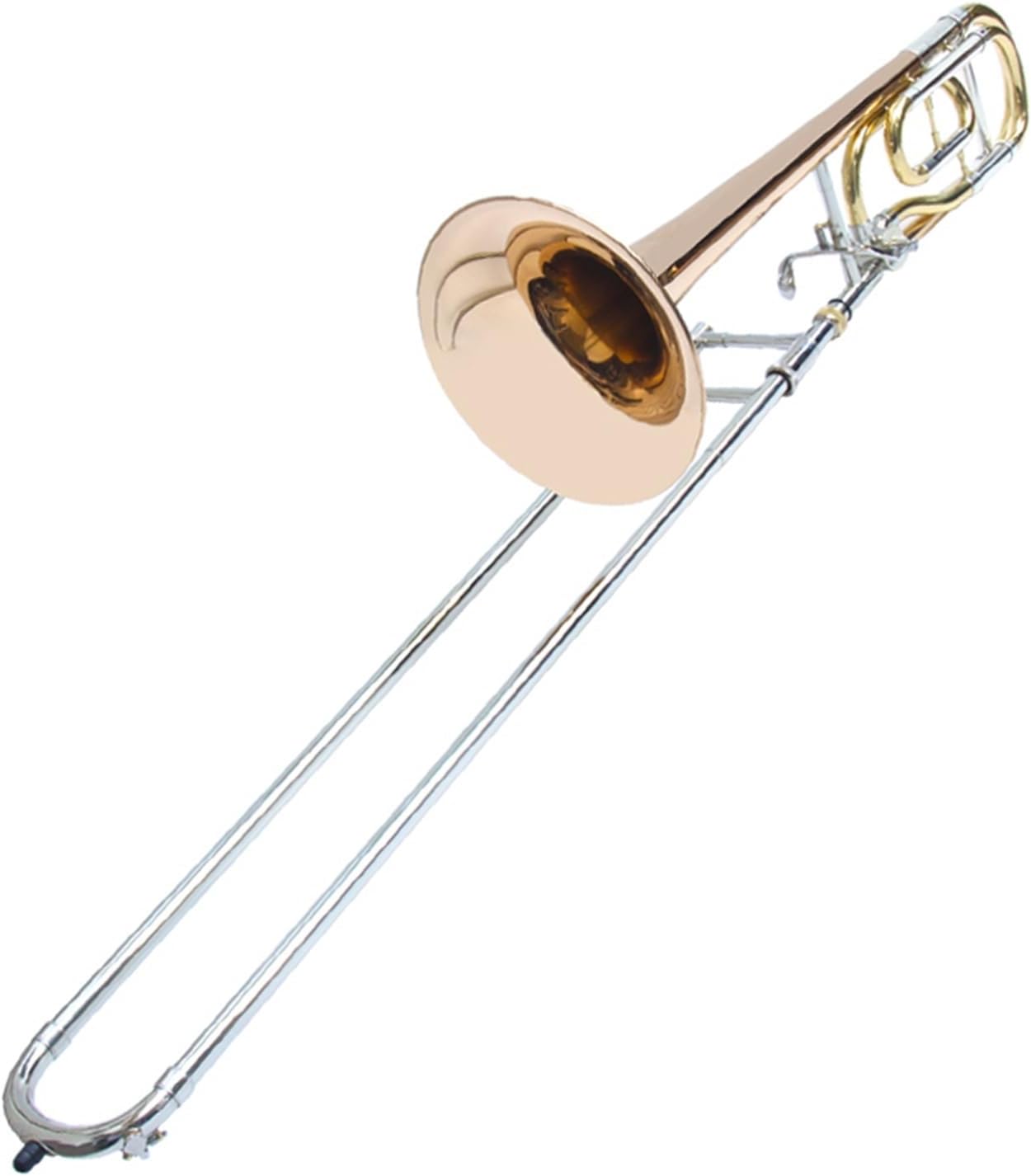 Professionals euphonium Alto B Flat To F Trombone White Copper Bow String Instrument