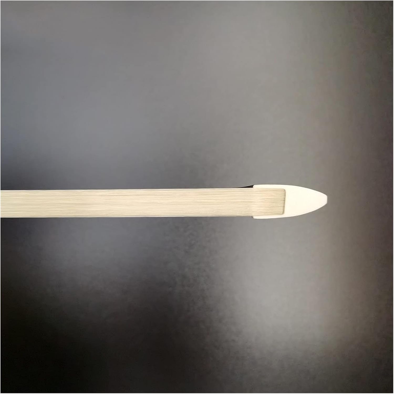 4/4 Bass Bow Brazilwood Round Stick Ebony Frog with Flower Nickel Silver Parts Full Size Violin Bow