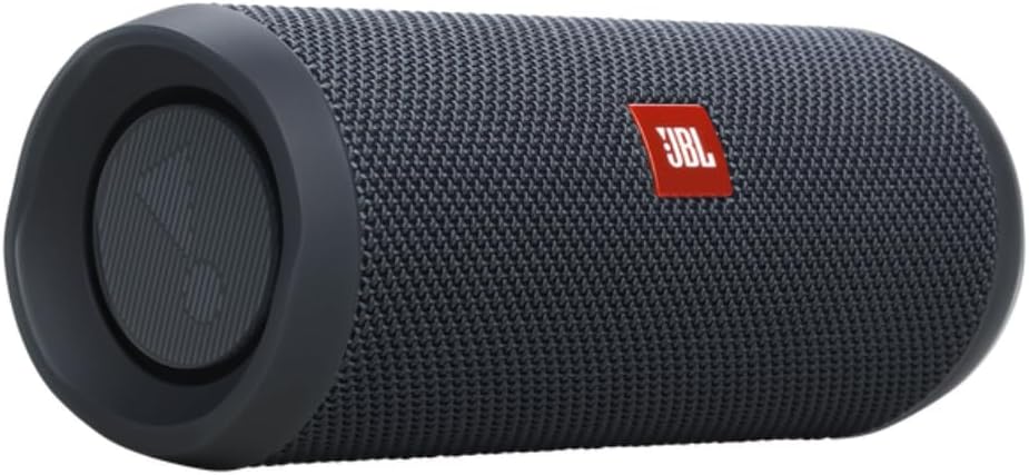 JBL Flip Essential 2 - Portable Bluetooth Speaker, powerful sound and deep bass, IPX7 waterproof, 10 hours of playtime for home, outdoor and travel (Gun Metal)
