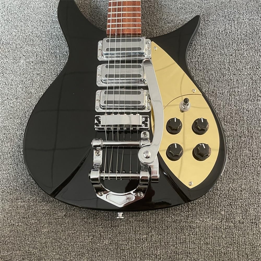 Custom Six String Hollow Bass Guitar - High- Construction and Perfect for Professional Bassists and Enthusiasts Seeking a Sound