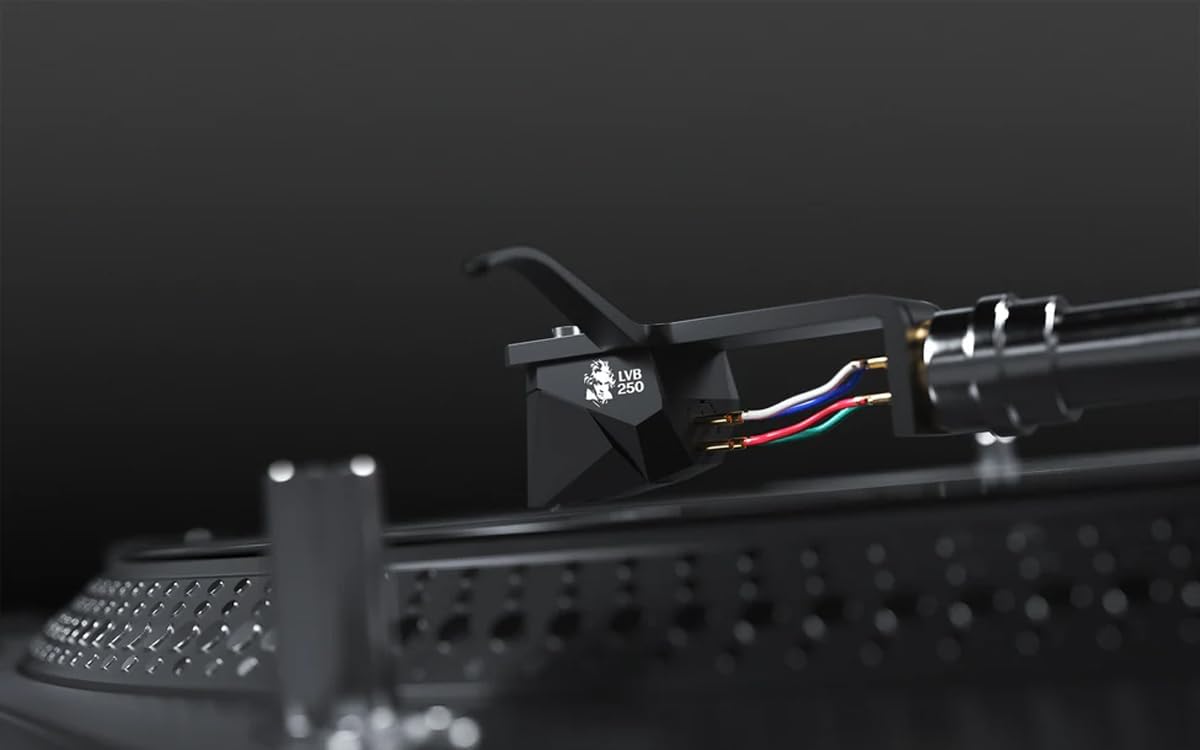 Ortofon 2M Black LVB Premounted Pickup Mounted on SH-4 Black Headshell