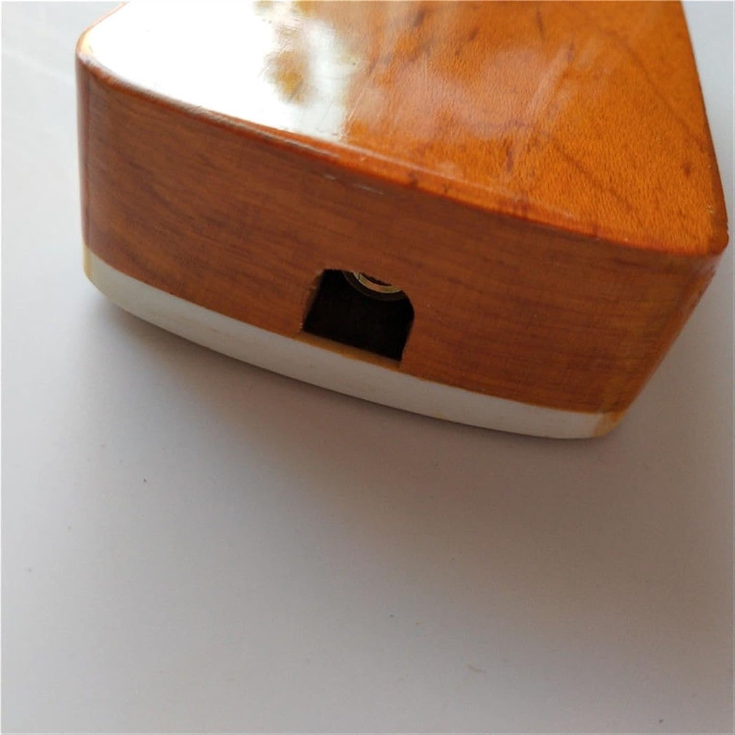 TSTS Maple 20 Frets Bass Guitar Neck Part 4 String Rosewood Fingerboard 34 Inch Yellow Guitar ​Neck Replacement