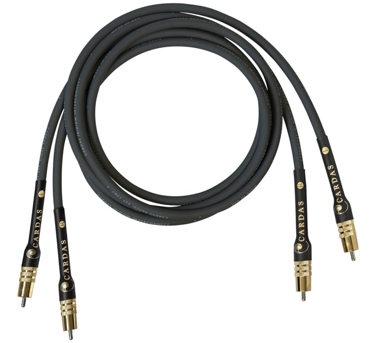 CARDAS Audio Iridium INTERCONNECT Cables - Pair - 1.0M - RCA