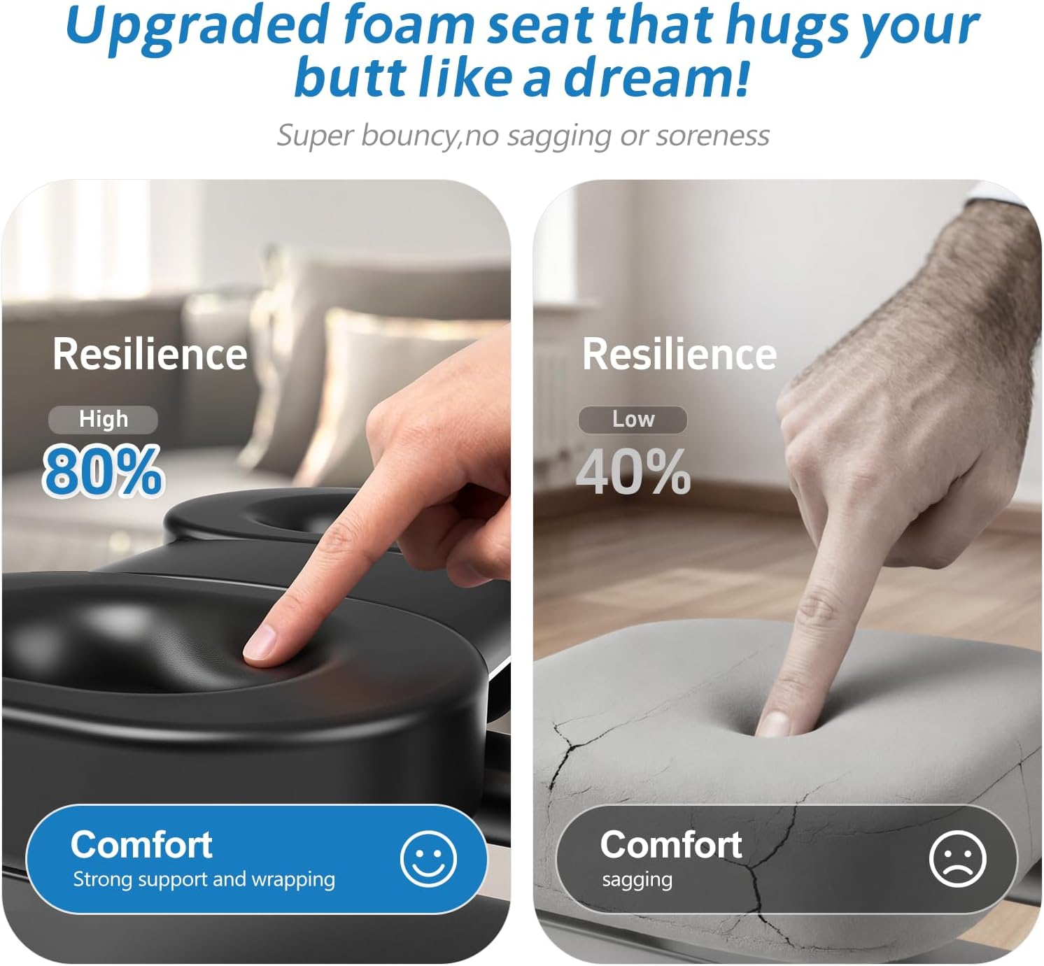 Ab Machine,Rowing Machines for Home,Vitaler 5 in 1 Adjustable Home Gym Equipment with Counter,Quiet & Foldable Best Ab Machine for Home