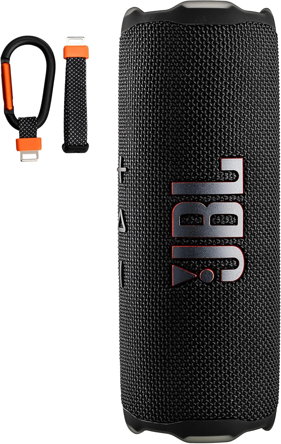 JBL FLIP 7 (Black) Waterproof Portable Speaker Bundle with X-Halo Hardcase (Black)