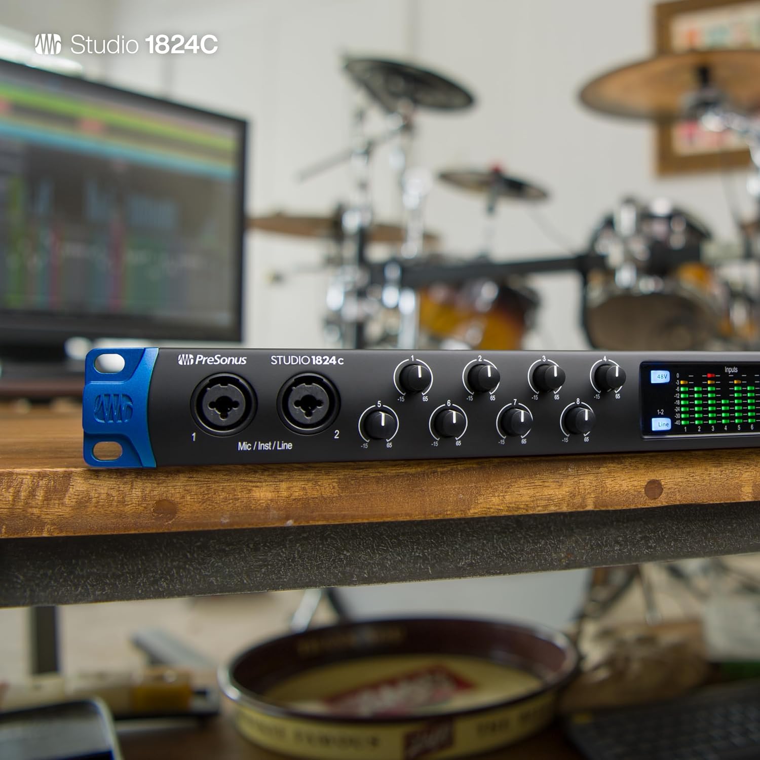 PreSonus Studio 1824c with Studio One Pro Software