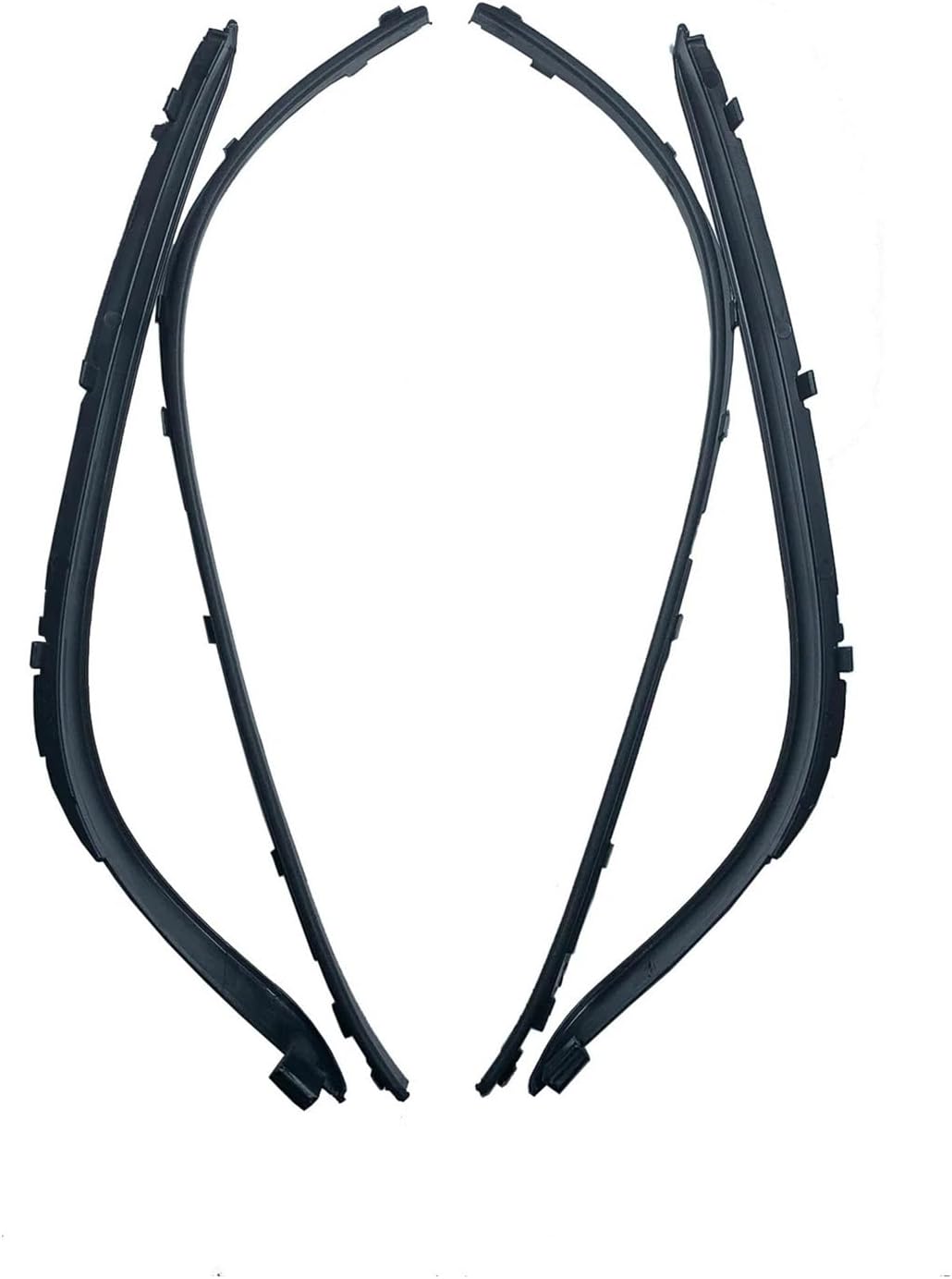 Car Wheel Eyebrow Fender Mudguard Arch Trim Flare Compatible For Jeep Grand Cherokee Trailhawk 2012-2021 2020 2019 2018 2017 2016