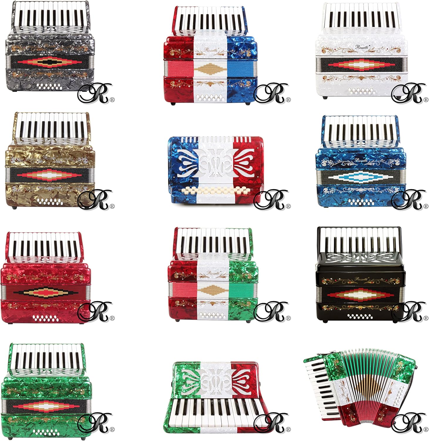 Rossetti Accordion (ROS2512-GY)