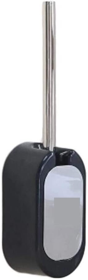 Toilet Brushes Toilet Brush and Holder Wall-Mounted Toilet Brush and Bracket Bathroom Toilet Brush Stainless Steel Handle Plastic Plating Toilet Bowl Brush Set Toilet Brush Holder Toilet Brush