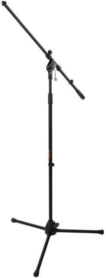 Warm Audio WA-CX12 Large-Diaphragm 9-Pattern Tube Condenser Microphone Bundle with Auray MS-5230F Tripod Mic Stand with Fixed Boom