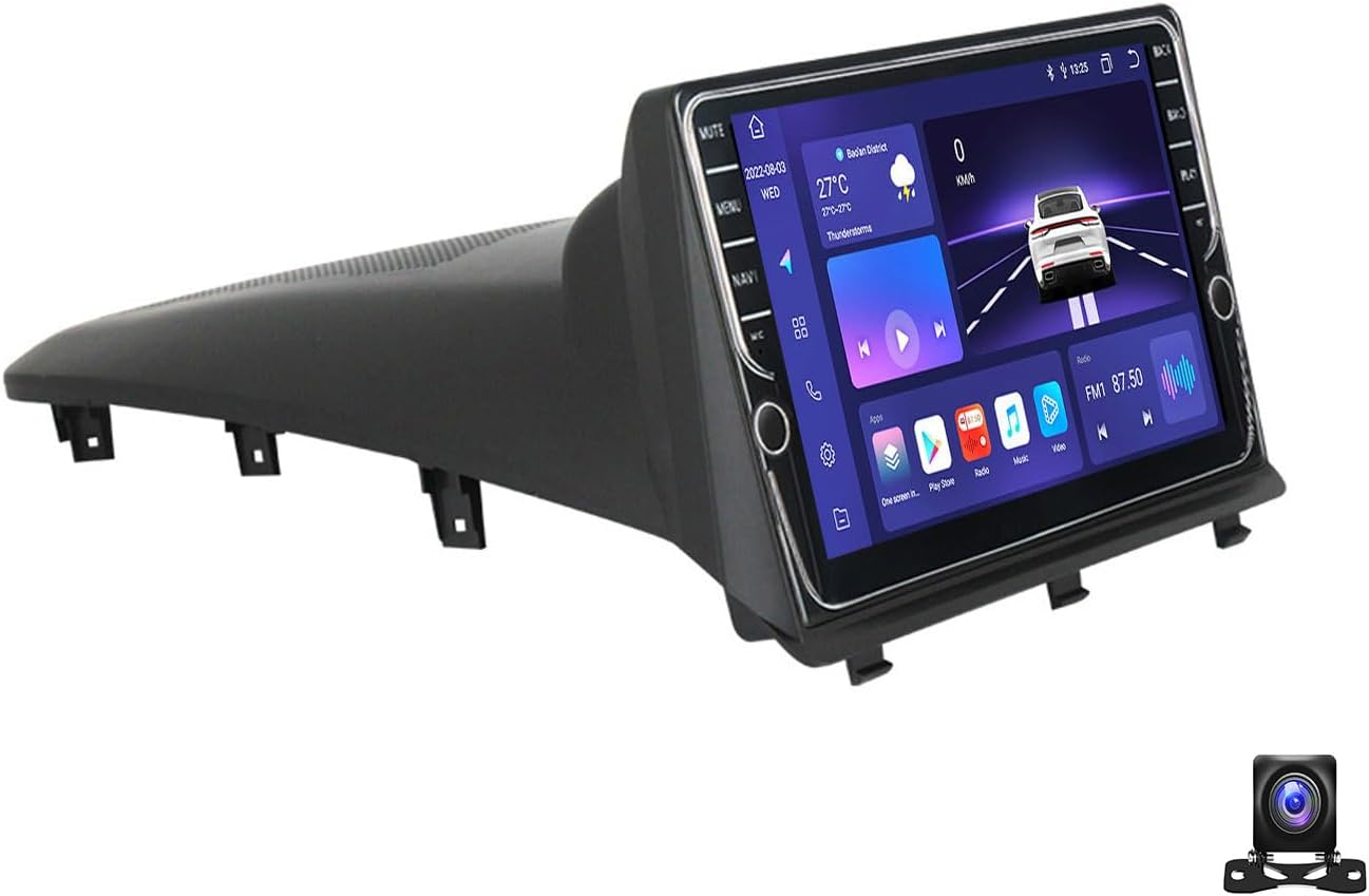 Double Din Car Stereo Bluetooth MP5 Player with Carplay/Auto, 9 Inch Touchscreen Radio Receiver with AHD Backup Camera, Compatible with Opel Antara 1 2006~2017 Support 4G/SWC/DSP,K600S