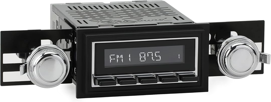 RetroRadio Compatible with 1969-72 Ford LTD Features Include Bluetooth, USB, AM/FM HCB-M2-226-03-73F1