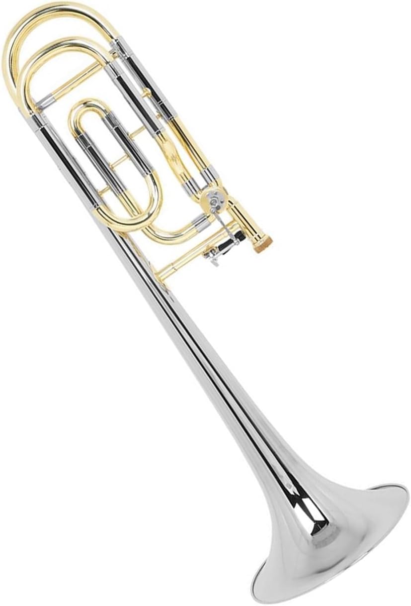 Adult Trombone Instrument Trombone Instrument Gold And Silver Color B Flat Key Change For Adult Beginners