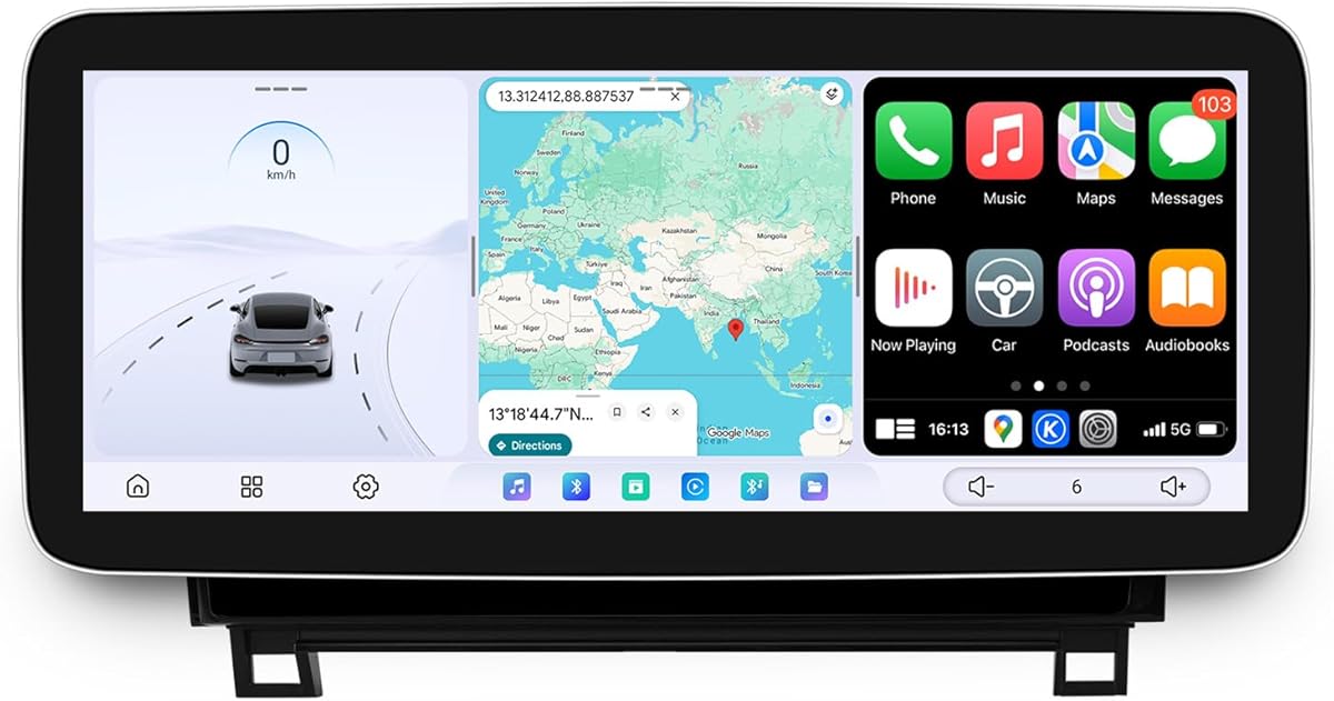 JOYING Car Radio for Toyota Tundra 2007-2013 & Toyota Sequoia 2008-2022, 12.3