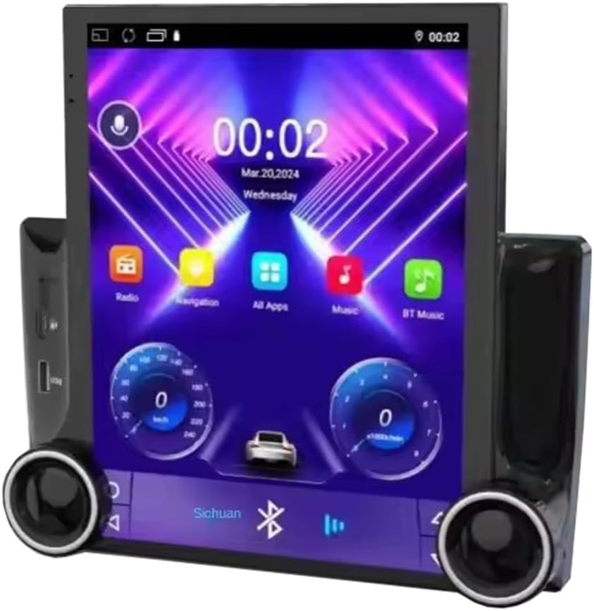 9.7 '' CarPlay for Chevy Express 2008-2024 Car Stereo Radio Android 13 GPS BT