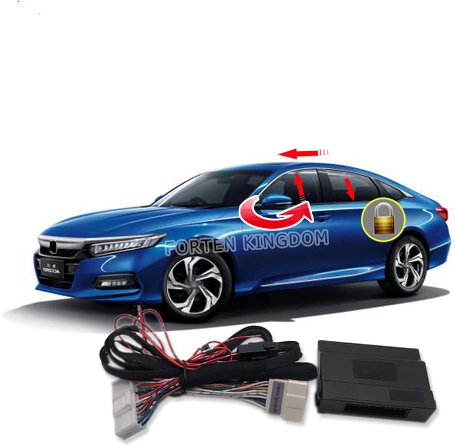 Car Auto Window Lift Close Auto Window Closer Open Mirror Folder Sunroof Closer Speed Lock Unlock System Module Accessories For Honda Accord 2018-2023