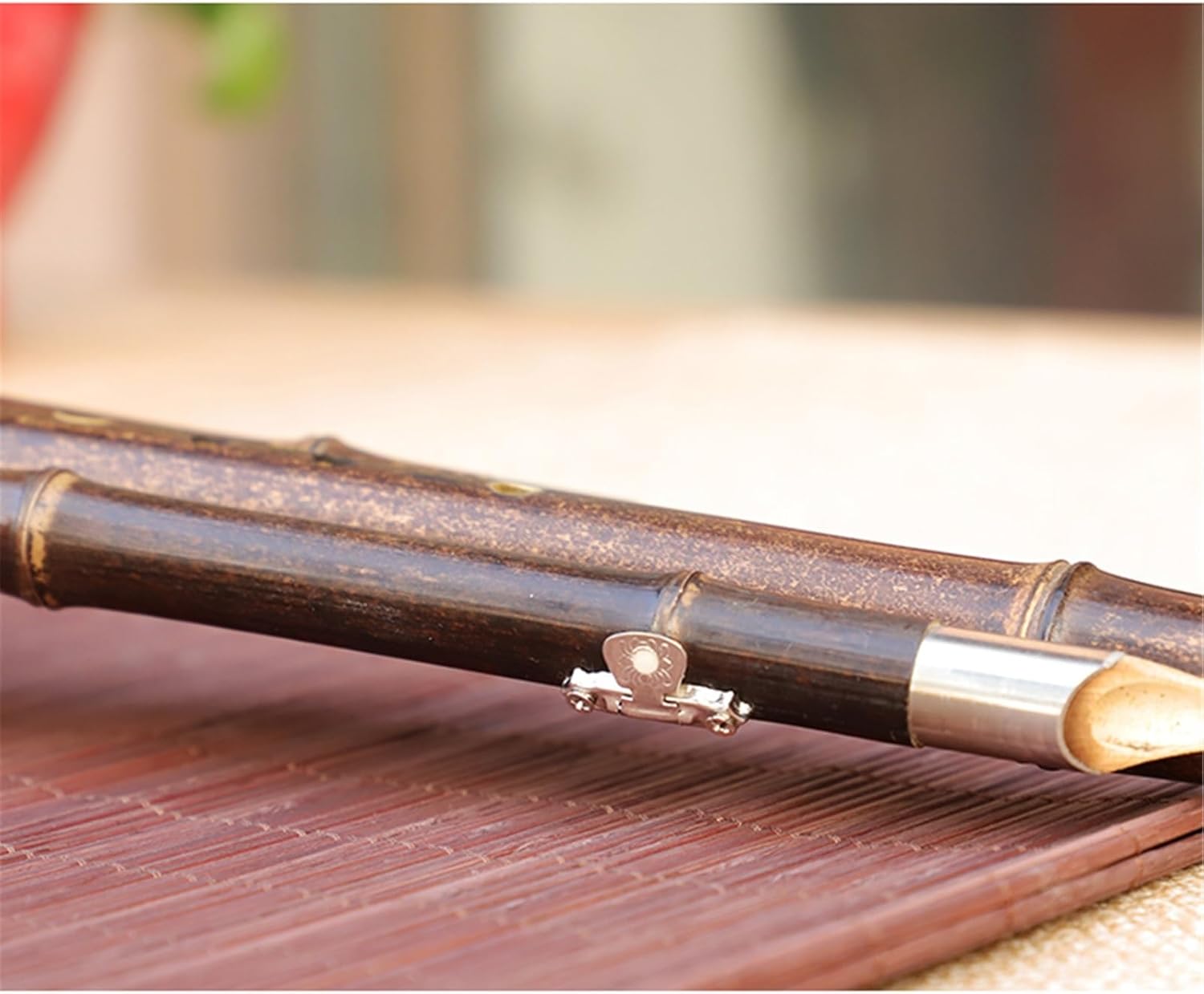 Hulusi flute, Hulusi Large B Flat Key C Major D Major Key Small Position Easy-press Hole Bass Instrument With Box Pendant(C Key)