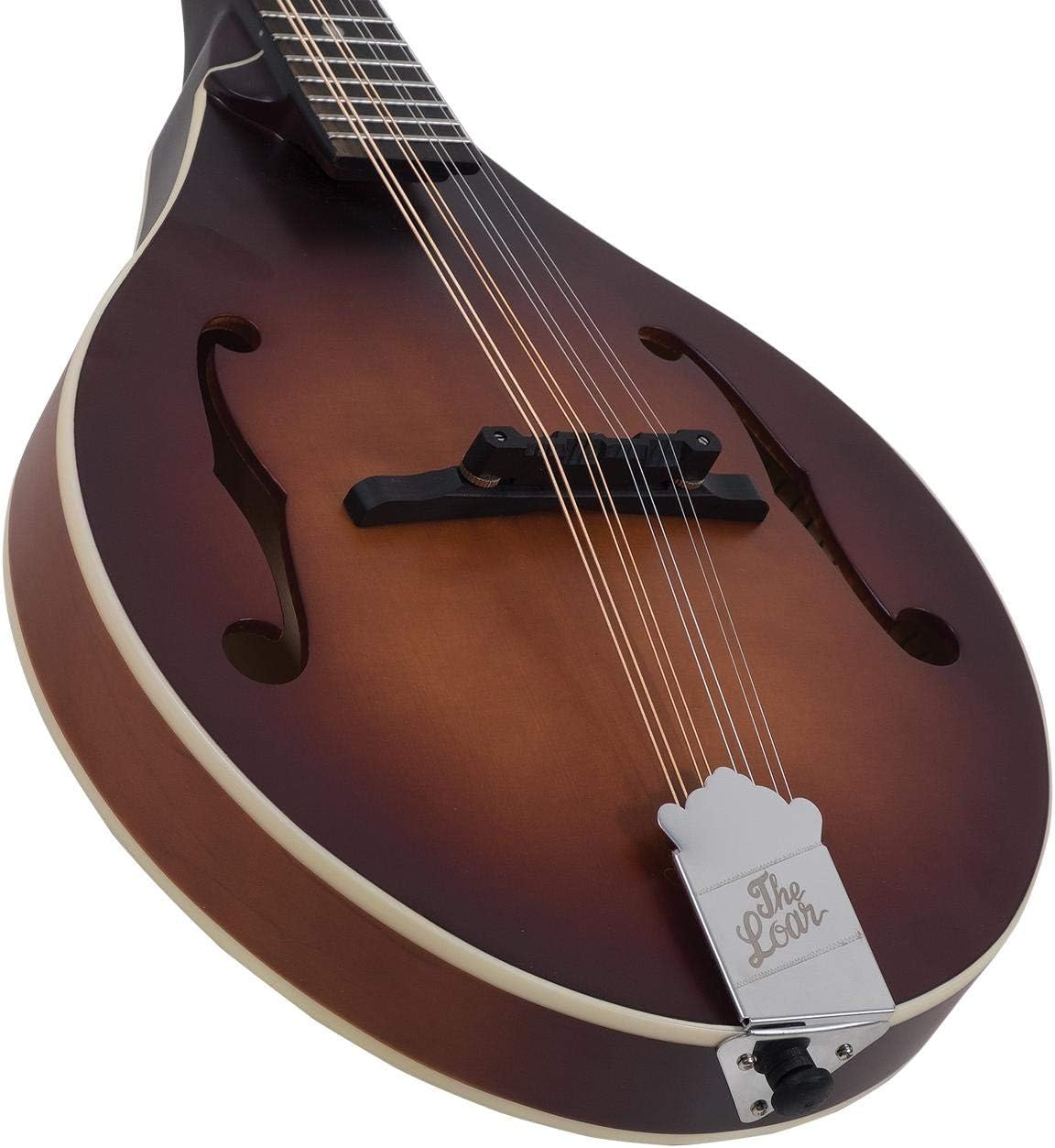 The Loar LM-110E-BRB Honey Creek A-Style Mandolin with Pickup