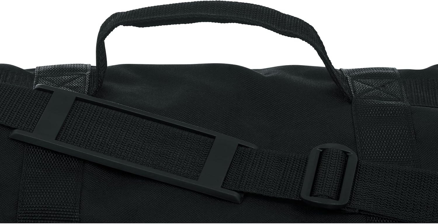 Gator Cases Lightweight Microphone Combo Carry Bag, Holds Five (5) Wired Mics and Three (3) Stands (GX-33)