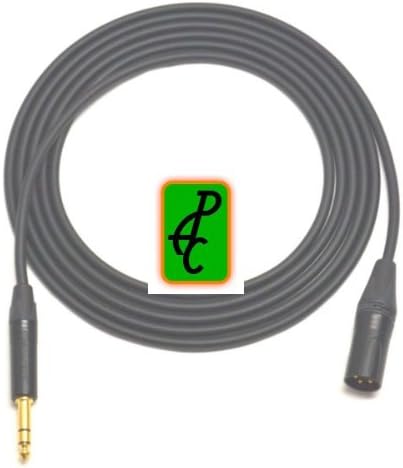 50 ft Mogami 2534 Quad Balanced Microphone Cable Neutrik XLR Male - 1/4