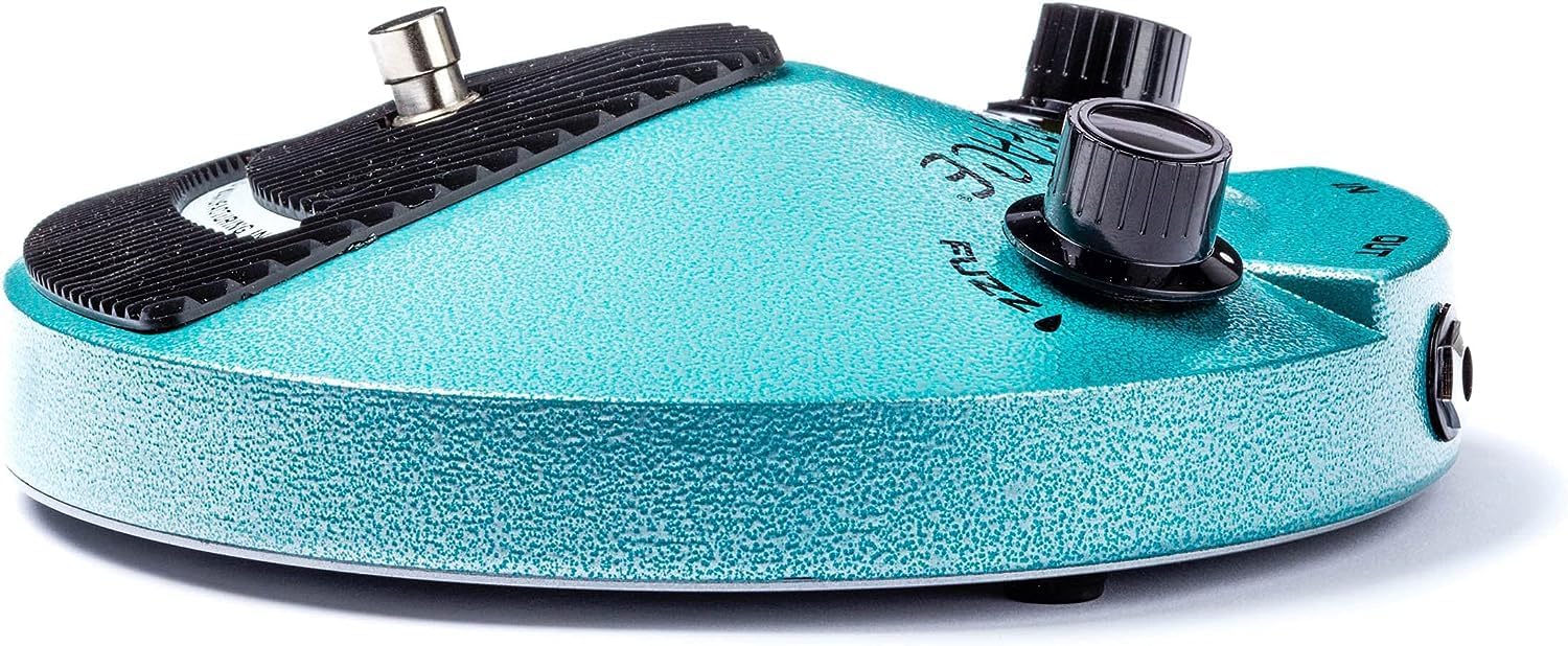 Dunlop JHF1 Fuzz Face Distortion Pedal - Bundle with 2 Patch Cables and 2 Instrument Cables