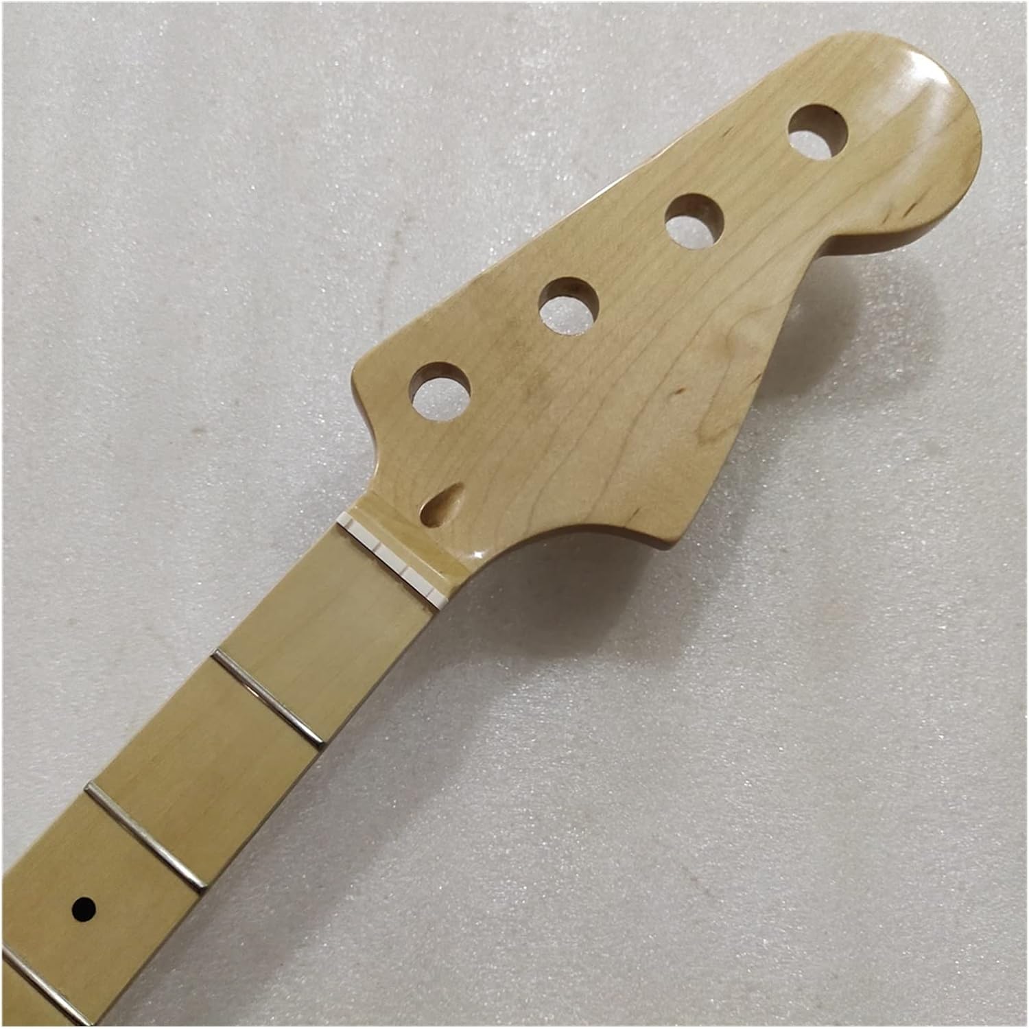TSTS Maple 20 Frets Bass Neck Replacement 4 String Maple Fingerboard 34 Inch Guitar ​Neck Replacement