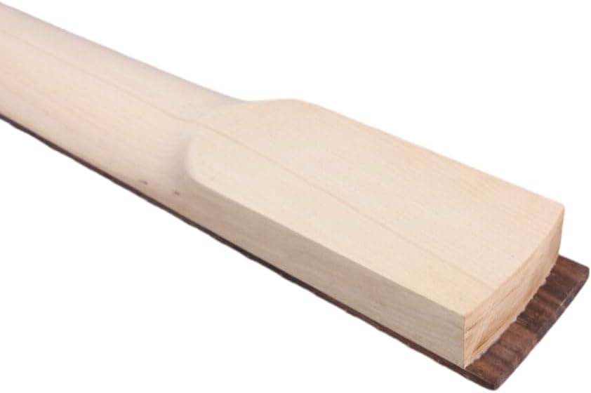 Unfinished Electric Guitar Neck 12 String Wide 22 Fret Maple Rosewood Fretboard Paddle Head Guitar Neck Replacement (22 Fret)