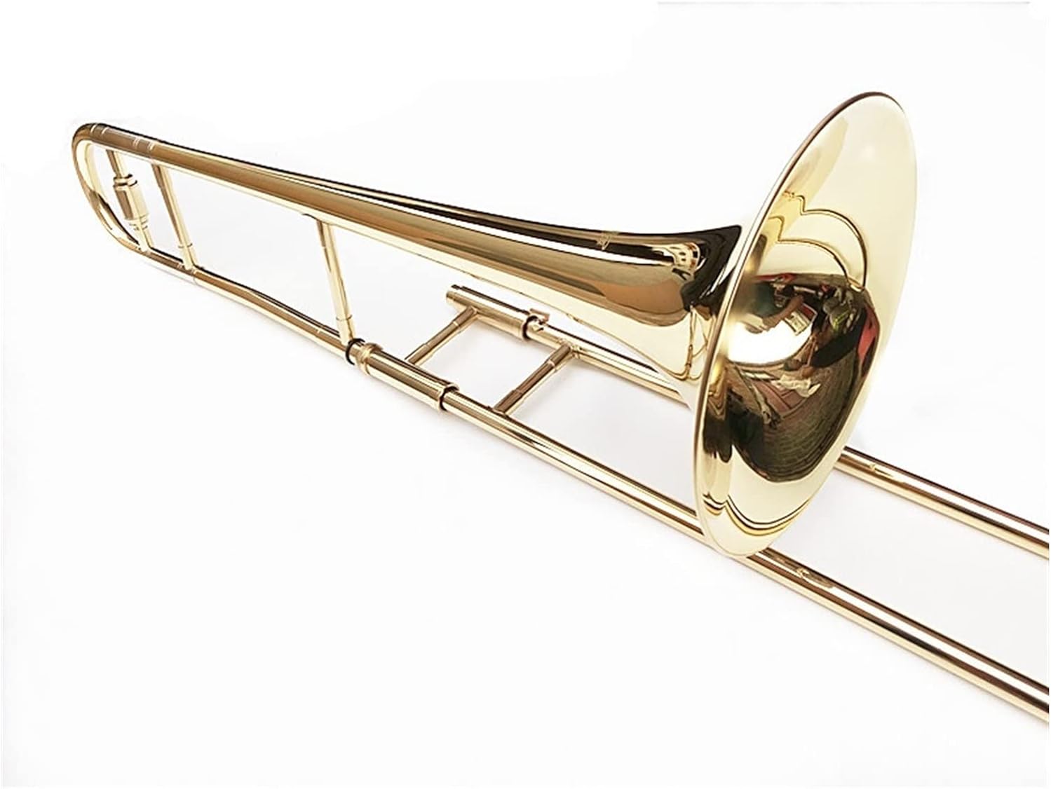 FLFL Student Trombone B Flat Tenor Trombone Brass is Suitable for Playing