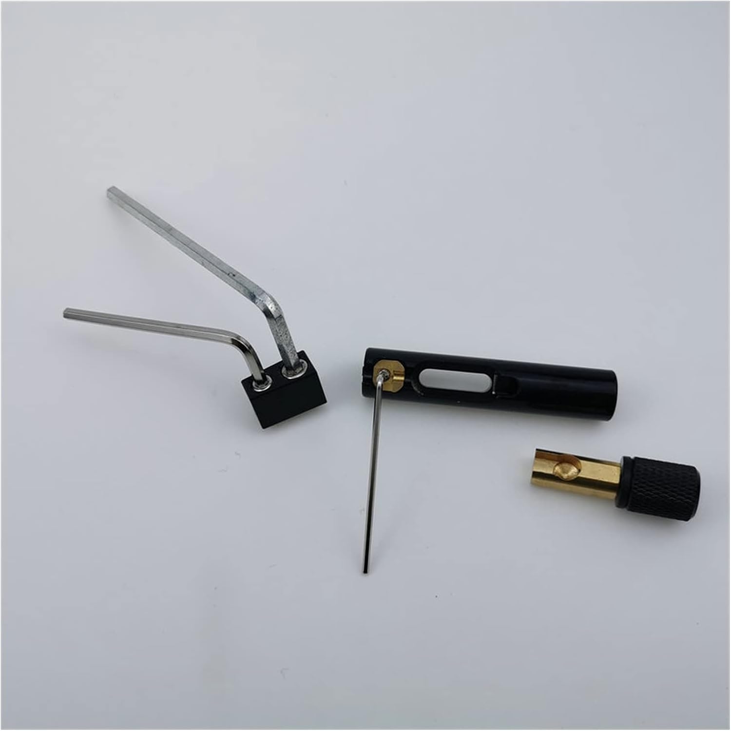 Single Headless Guitar Bass Bridge Fanned Fret -Single Fixed Brass Fan Bridges for 4/5/ 6/7/8/9 String Electric Bass Guitar Bridge System Set (Color : 4 Strings)