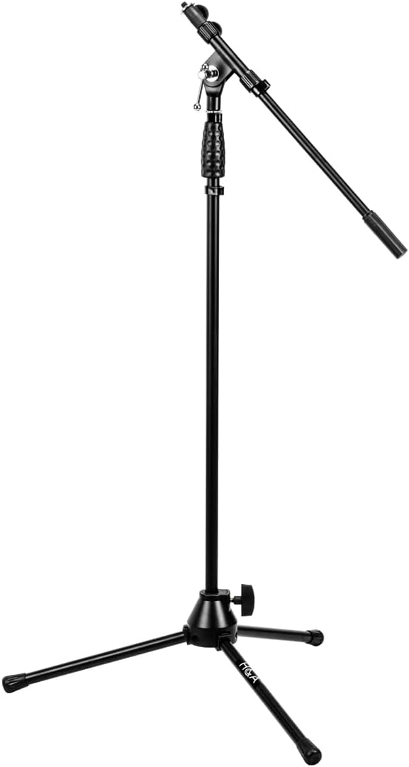 Behringer Europort PPA200 200-Watt 5-Channel Portable PA System with Wireless Microphone Option, KLARK TEKNIK Multi-FX Processor - With 2 Pack Samson MK10 Lightweight Boom Mic Stand